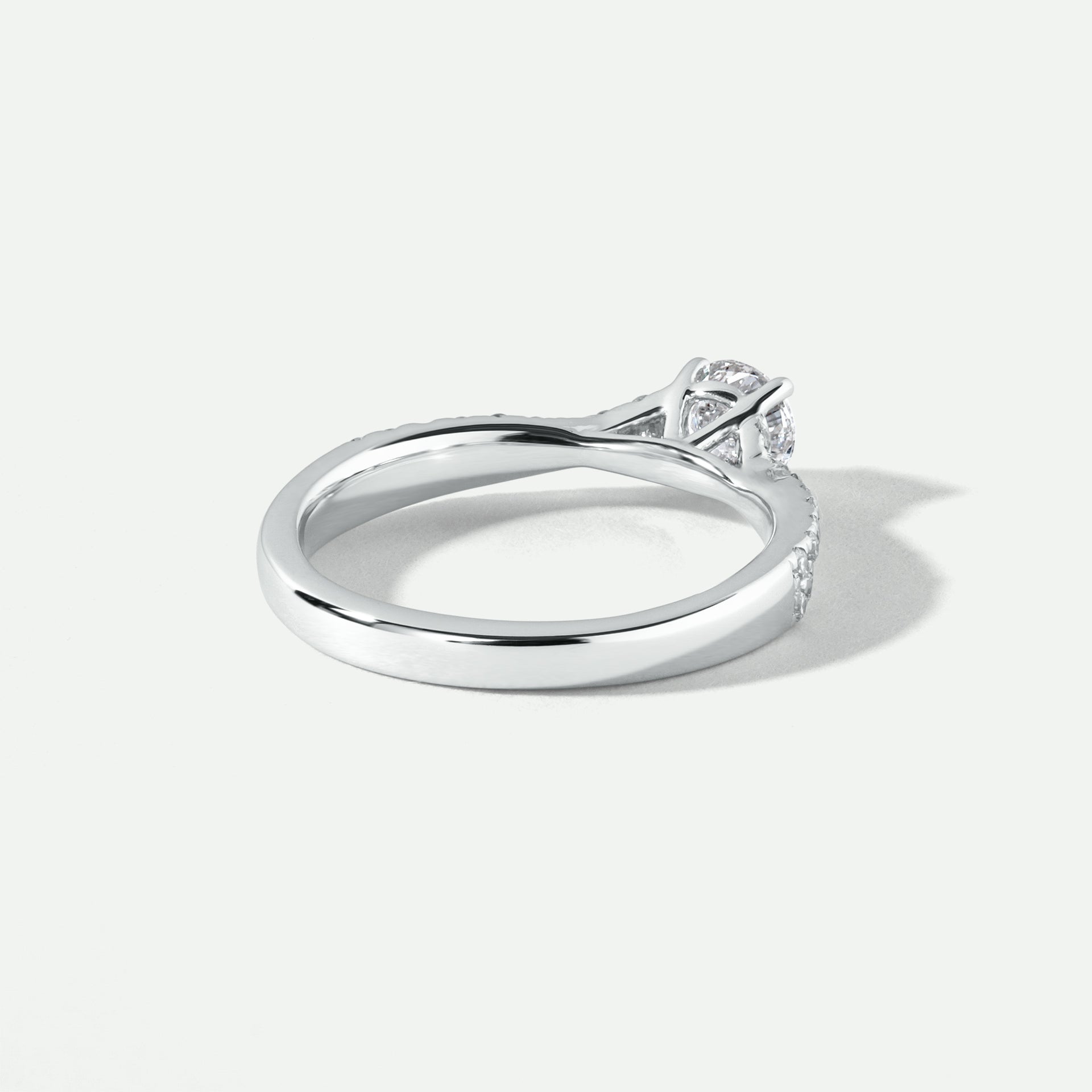 Amie | 9ct White Gold 0.66ct tw Lab Grown Diamond Engagement Ring