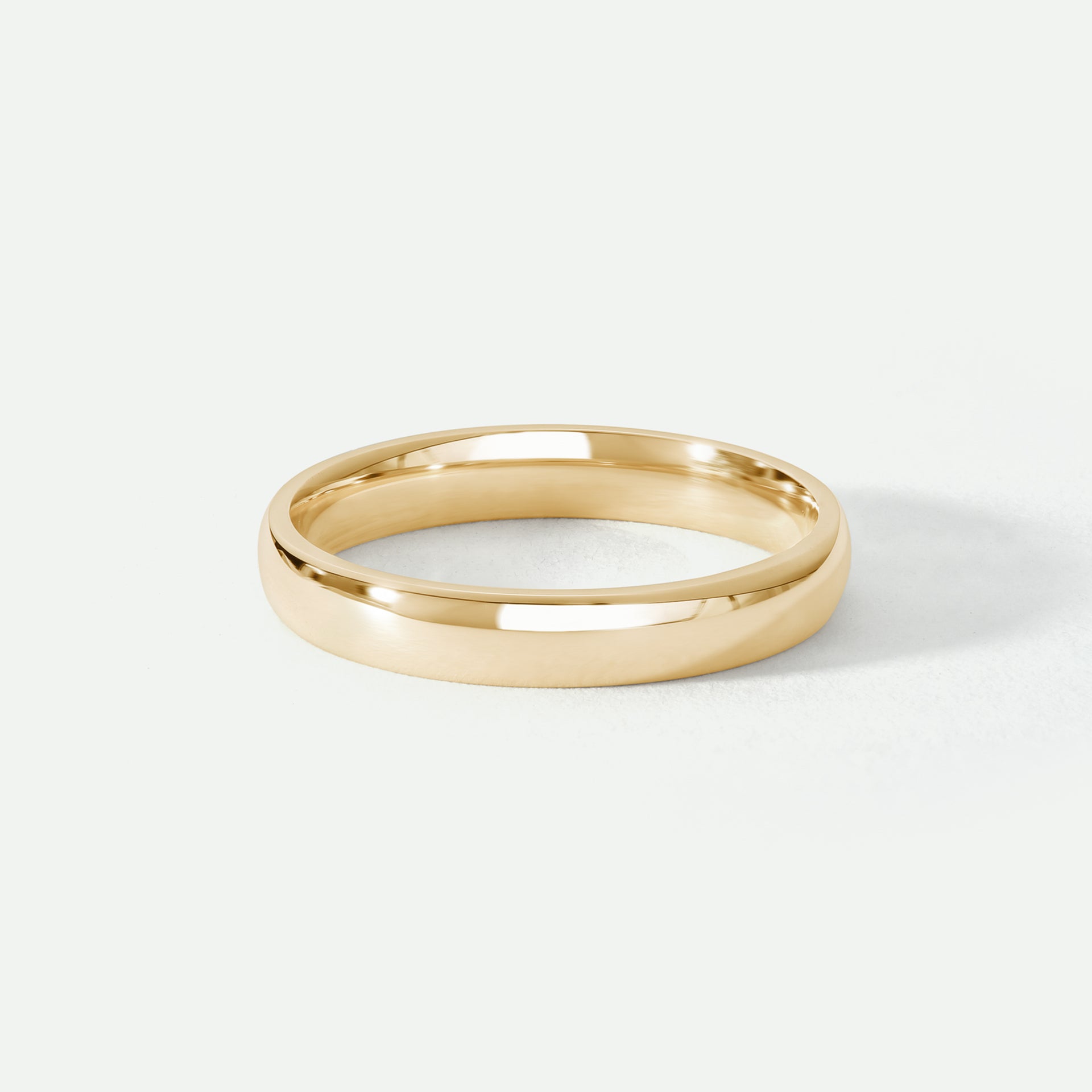 Amory | 18ct Yellow Gold 3mm Heavy Court Wedding Ring