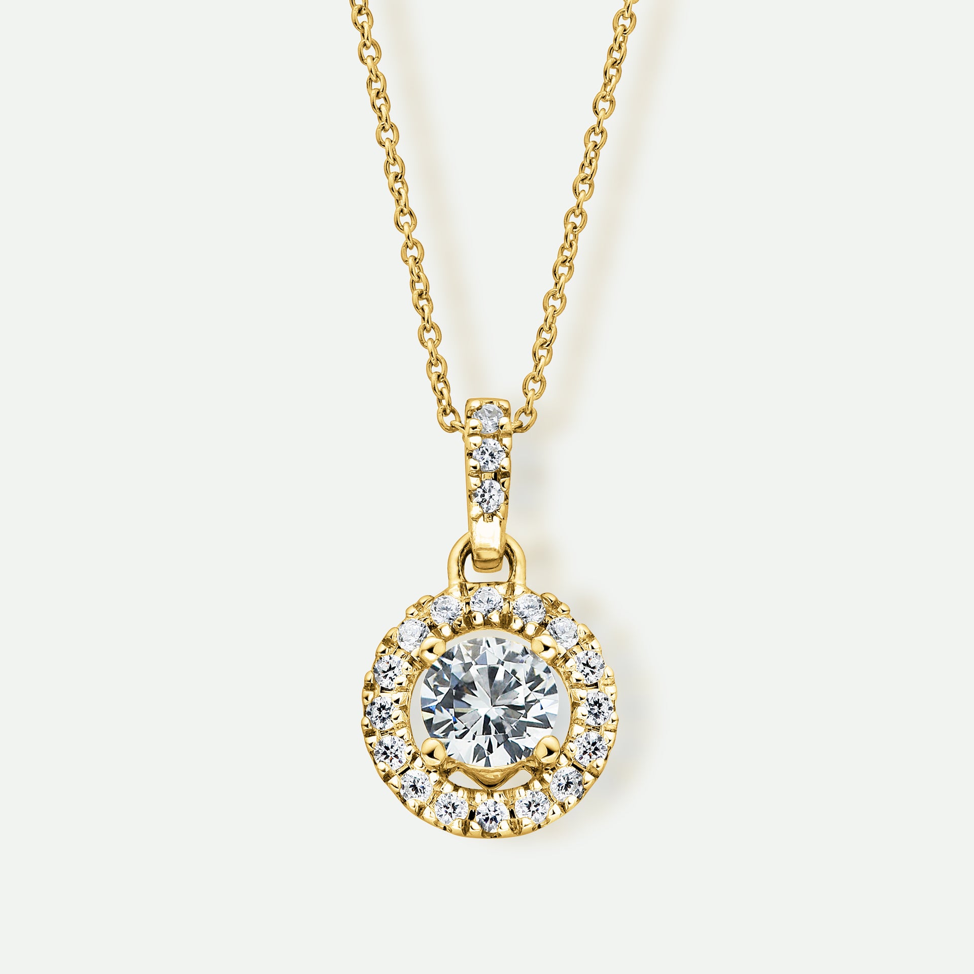 Ana | 9ct Yellow Gold 0.33ct tw Lab Grown Diamond Necklace