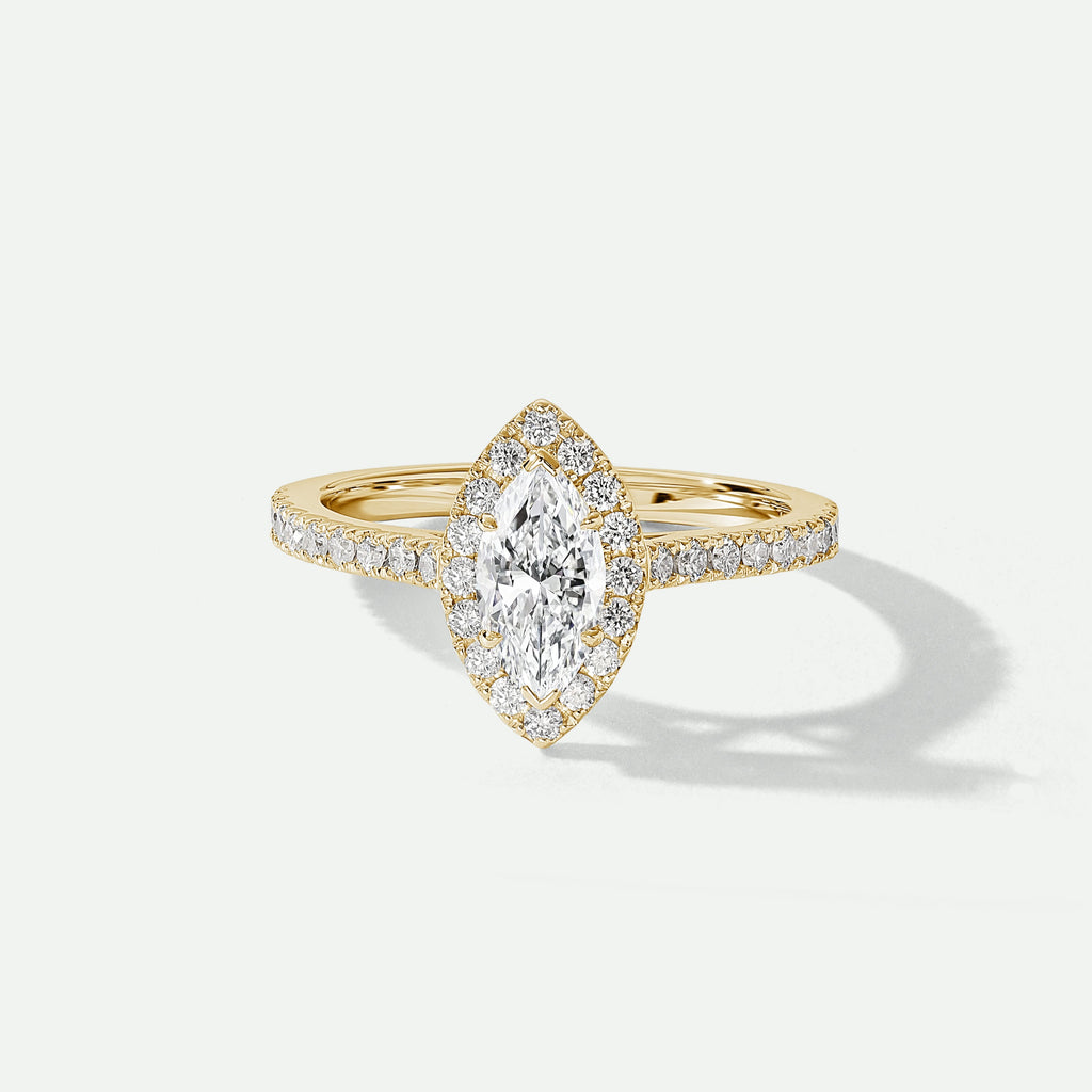 Astra | 18ct Yellow Gold 1ct tw Lab Grown Diamond Ring