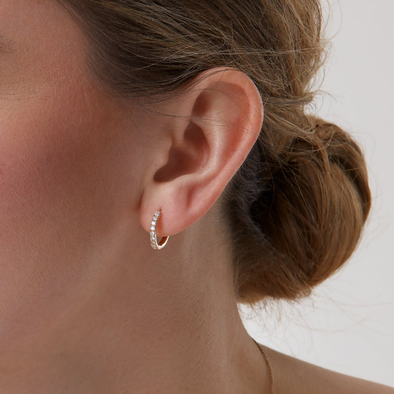 Julia | 9ct Yellow Gold 0.32ct tw Lab Grown Diamond Earrings