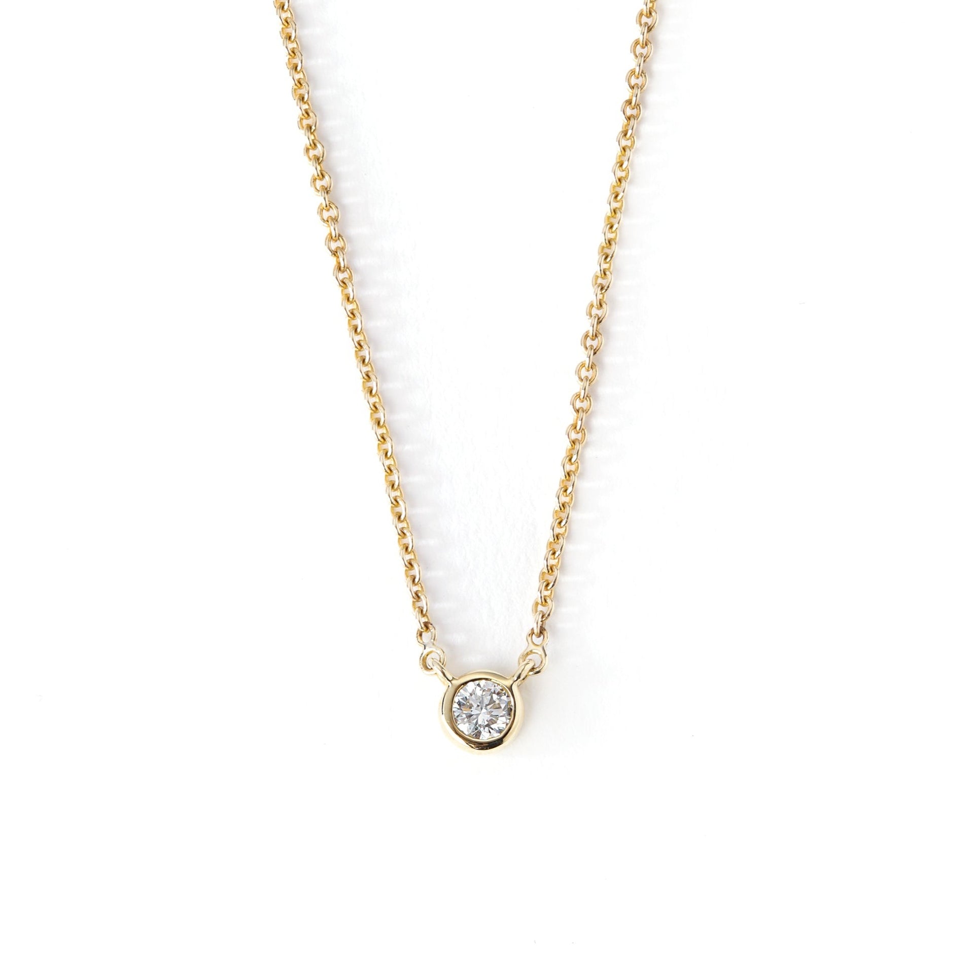 Felicity | 9ct Yellow Gold 0.10ct tw Lab Grown Diamond Necklace