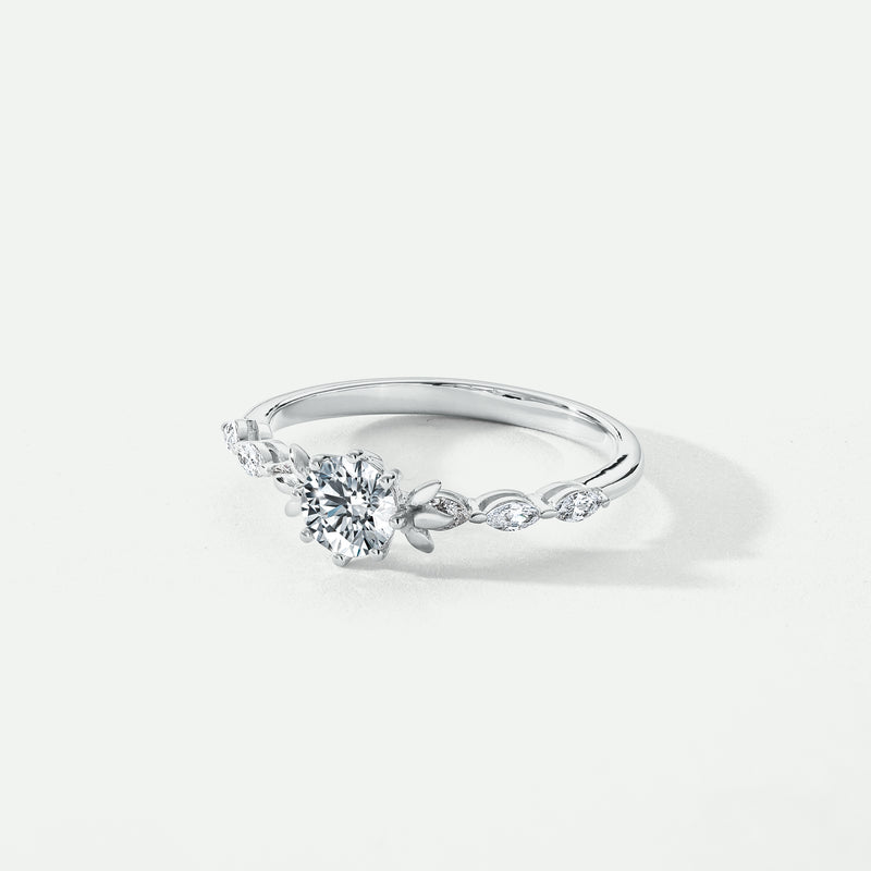 Willow | 9ct White Gold 0.90ct tw Lab Grown Diamond Engagement Ring