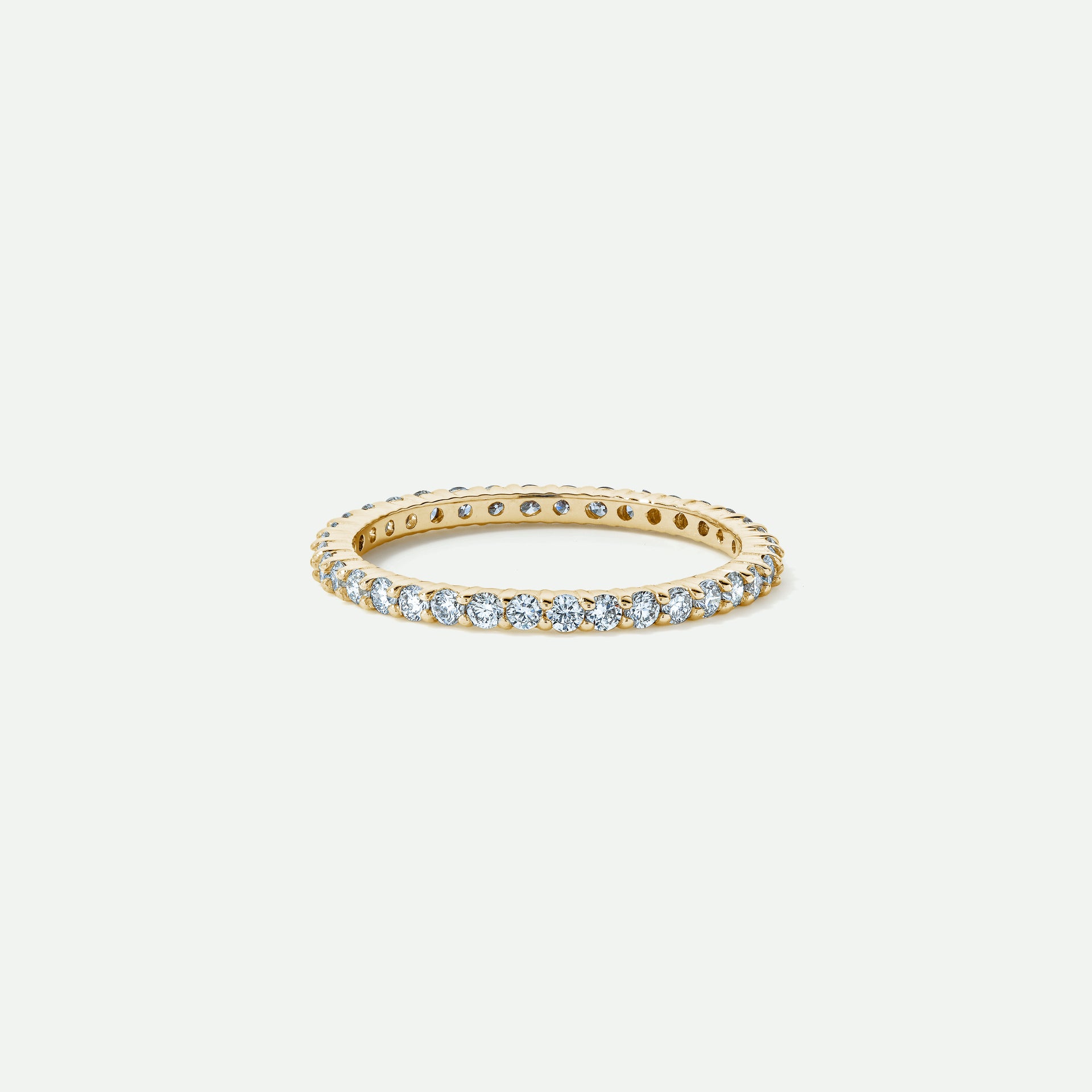 9ct Gold 0.50ct tw Diamond Full Eternity Ring