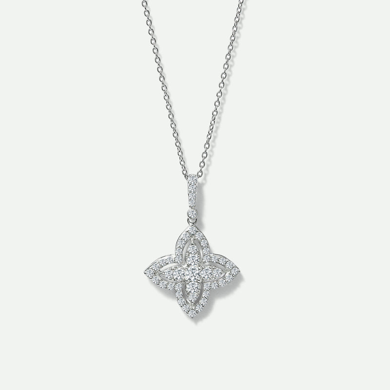 Valencia | 9ct White Gold 0.40ct tw. Lab Grown Diamond Necklace