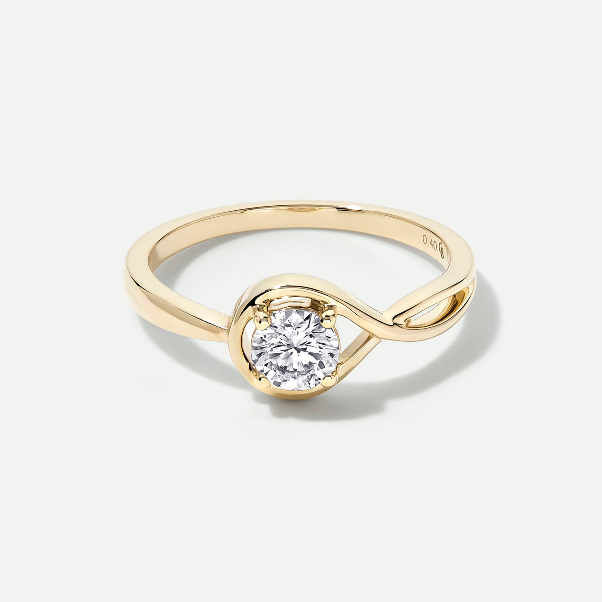 Eloise | 9ct Yellow Gold 0.40ct tw. Lab Grown Diamond Solitaire Engagement Ring