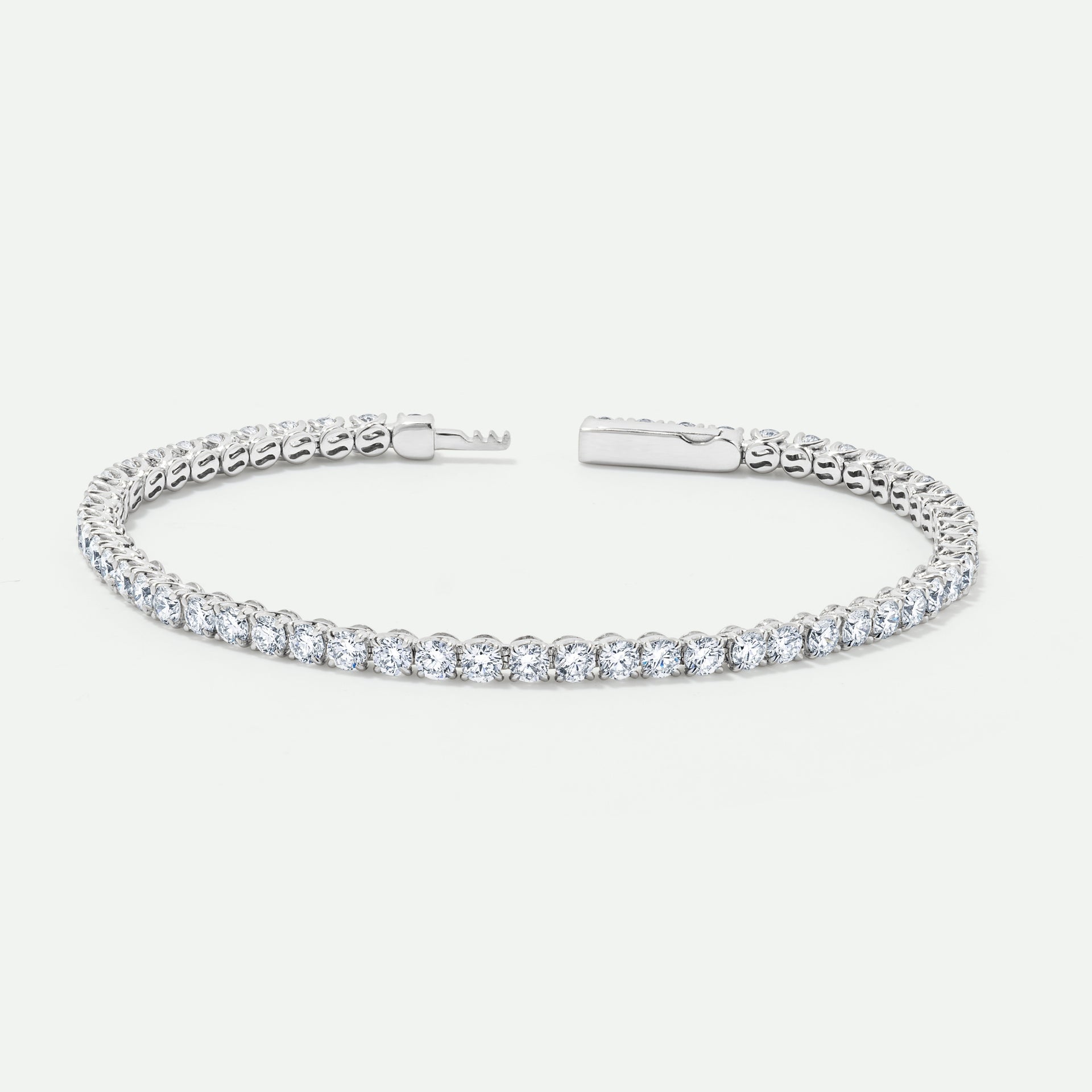 Tabitha | 9ct White Gold 5.52ct tw. Lab Grown Diamond Tennis Bracelet