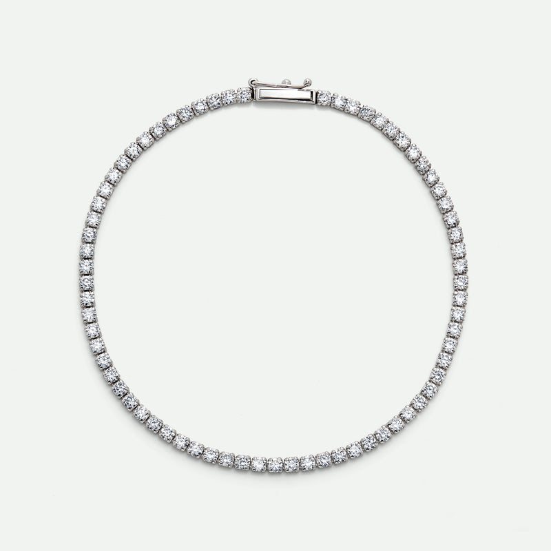 Penelope | 9ct White Gold 2.79ct tw. Lab Grown Diamond Tennis Bracelet 7 Inches