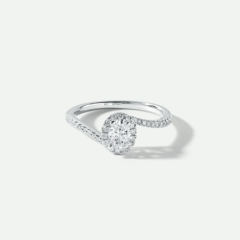 Camille | 9ct White Gold 0.50ct tw Lab Grown Diamond Engagement Ring