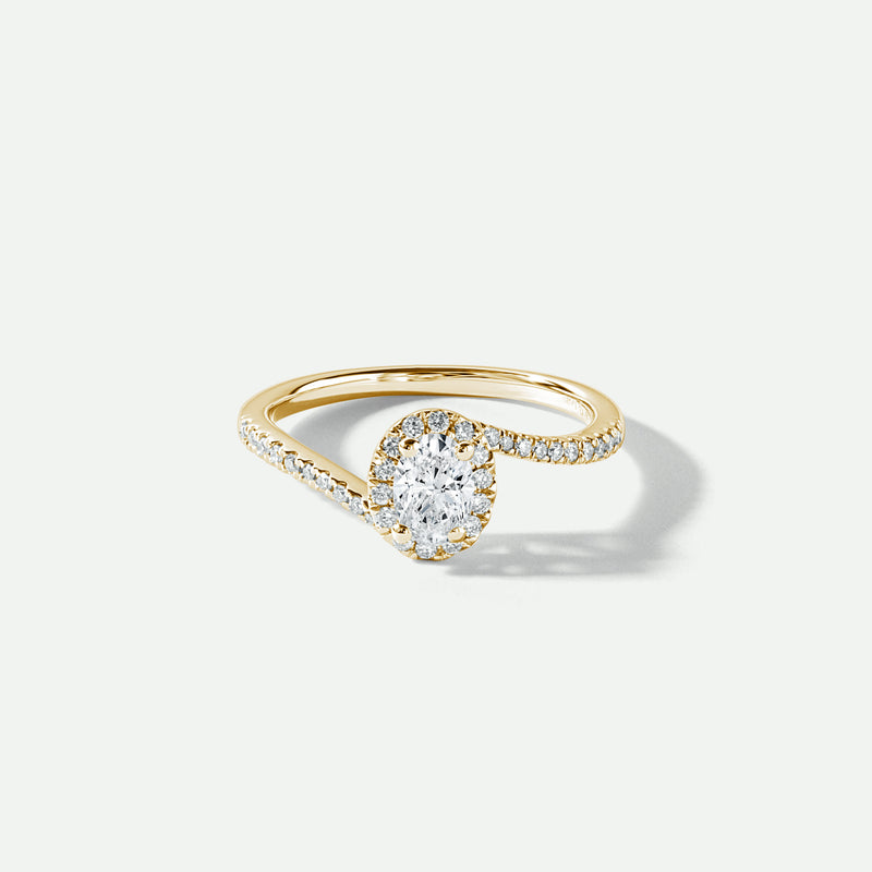 Camille | 9ct Yellow Gold 0.50ct tw Lab Grown Diamond Engagement Ring