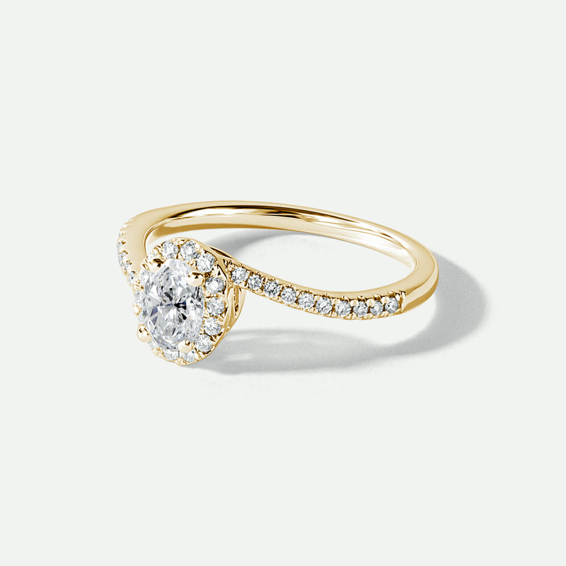 Camille | 9ct Yellow Gold 0.50ct tw Lab Grown Diamond Engagement Ring