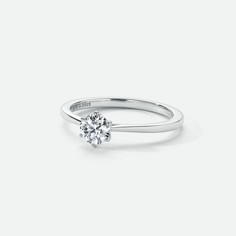 Charlotte | 9ct White Gold 0.50ct Lab Grown Diamond Ring