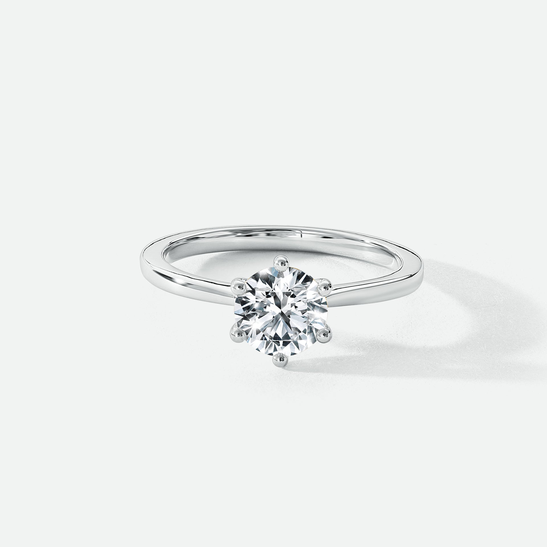 Charlotte | 18ct White Gold 1ct Lab Grown Diamond Ring