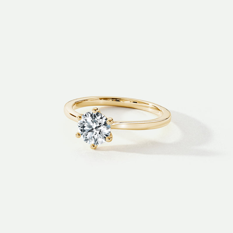 Charlotte | 18ct Yellow Gold 1ct Lab Grown Diamond Ring