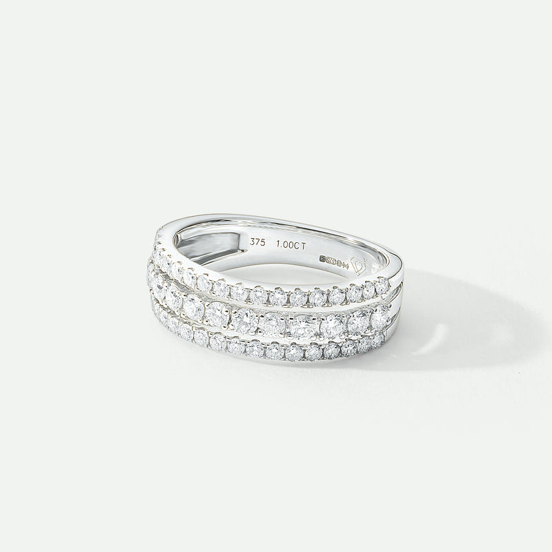 Colette | 9ct White Gold 1ct tw Lab Grown Diamond Ring