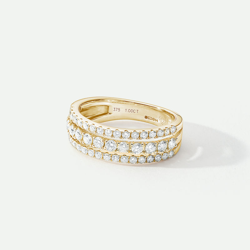Colette | 9ct Yellow Gold 1ct tw Lab Grown Diamond Ring