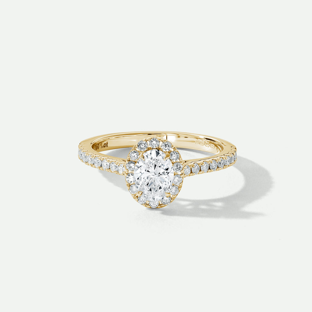 Darcy 18ct Yellow Gold 1ct tw Lab Grown Diamond Ring