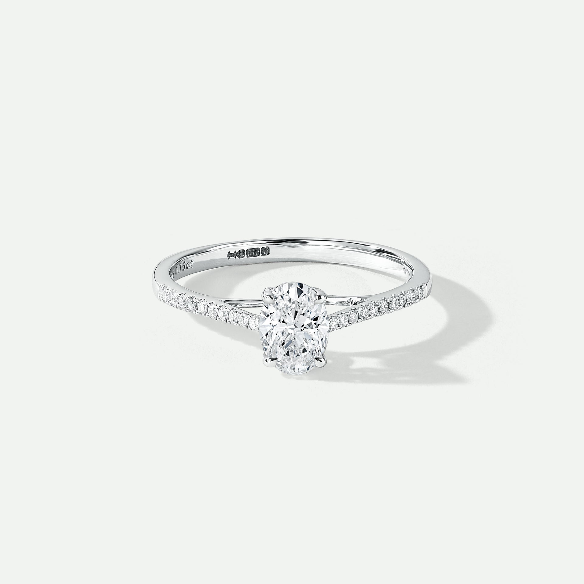 Elena | 9ct White Gold 0.75ct tw Lab Grown Diamond Ring