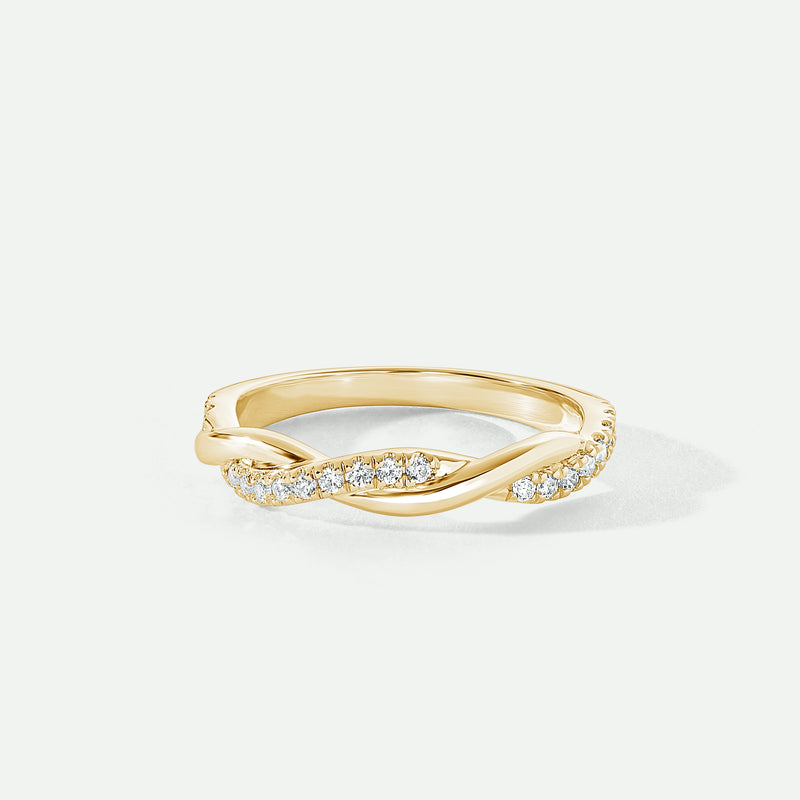 Erin | 9ct Yellow Gold 0.19ct tw Lab Grown Diamond Ring