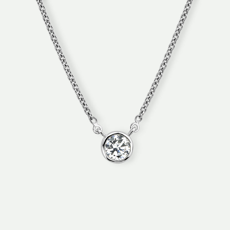 Felicity | 9ct White Gold 0.20ct tw Lab Grown Diamond Necklace