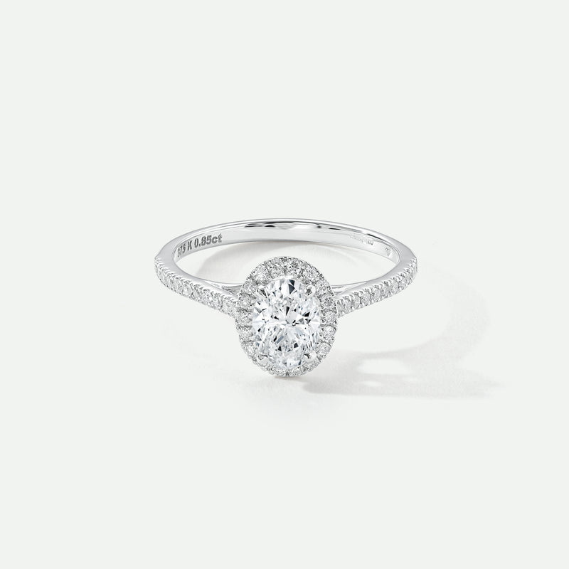 Freya | 9ct White Gold 0.85ct tw Lab Grown Diamond Ring