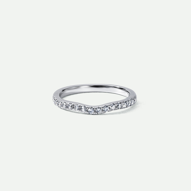 Lotus | 9ct White Gold 1.75ct tw Lab Grown Diamond Bridal Set Rings