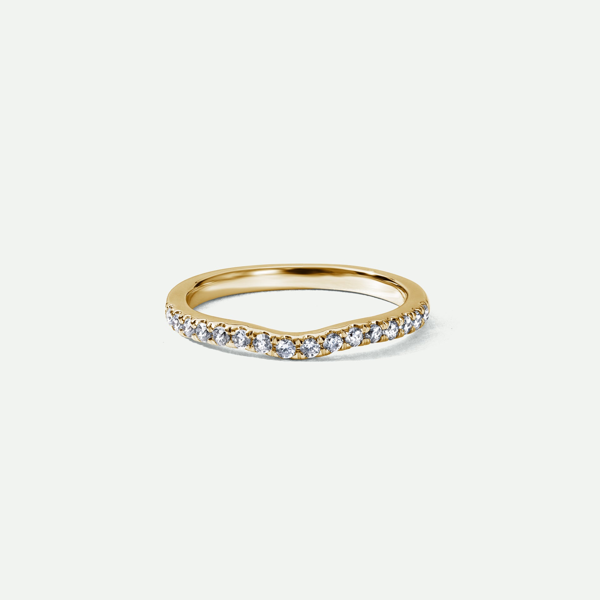 Lotus | 9ct Yellow Gold 1.75ct tw Lab Grown Diamond Bridal Set Rings