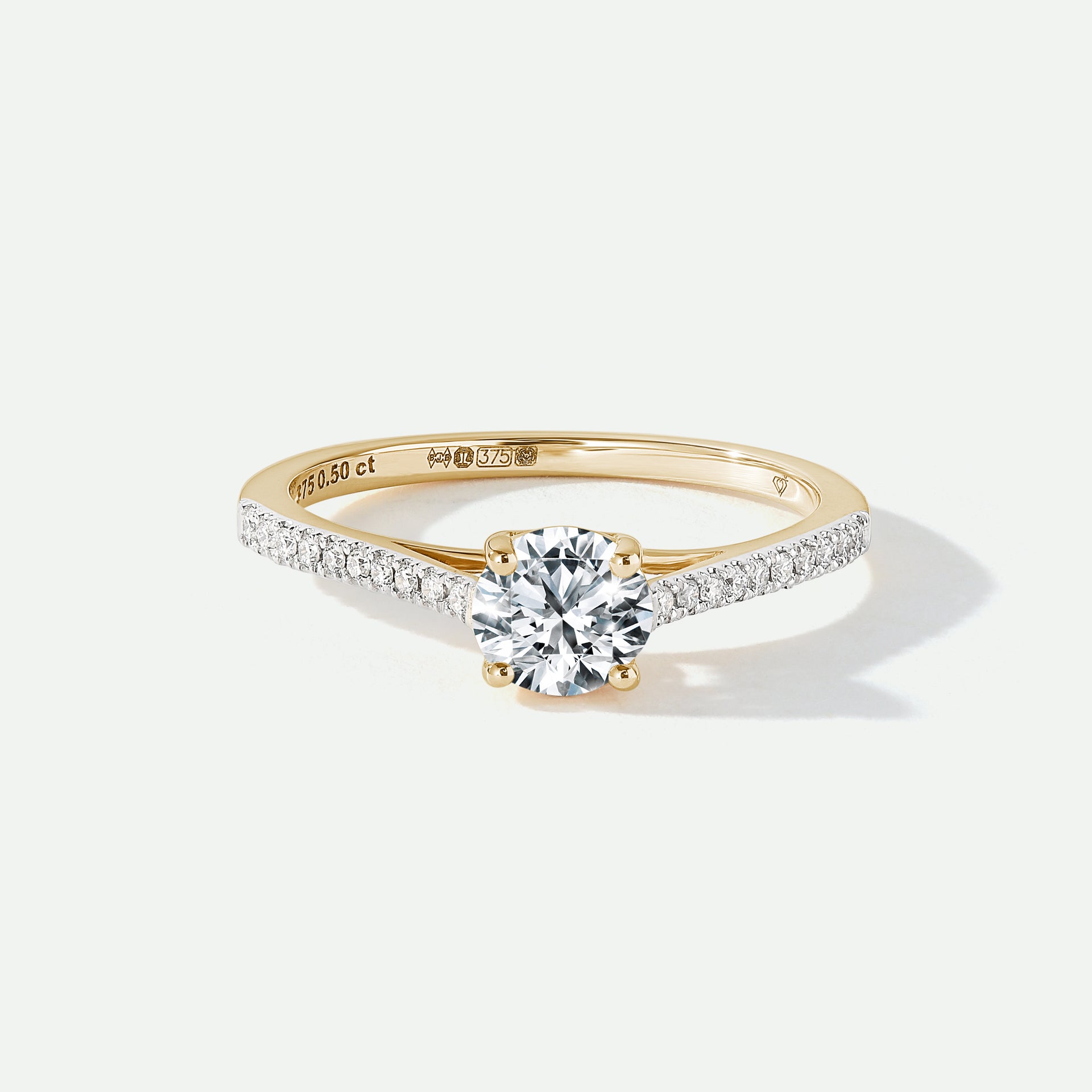 Margot | 9ct Yellow Gold 0.50ct tw Lab Grown Diamond Ring
