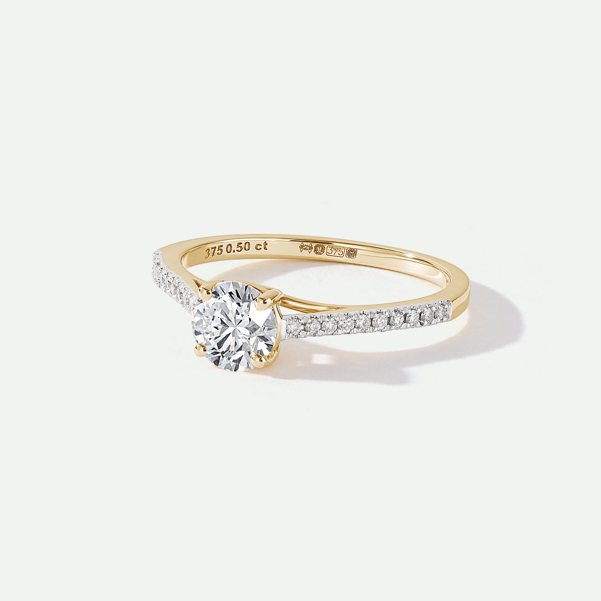 Margot | 9ct Yellow Gold 0.50ct tw Lab Grown Diamond Ring