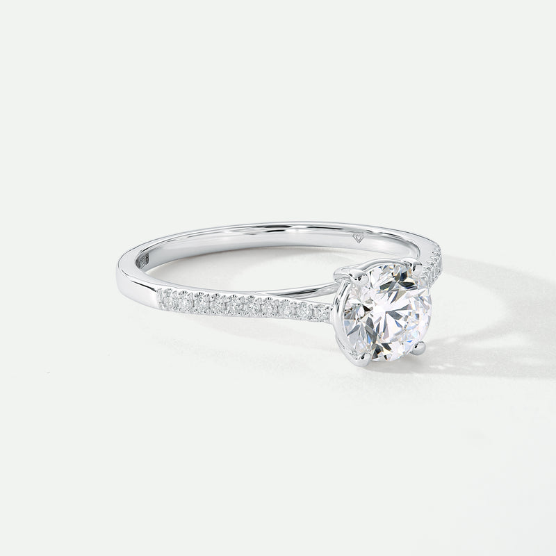 Margot | 18ct White Gold 1ct tw Lab Grown Diamond Ring