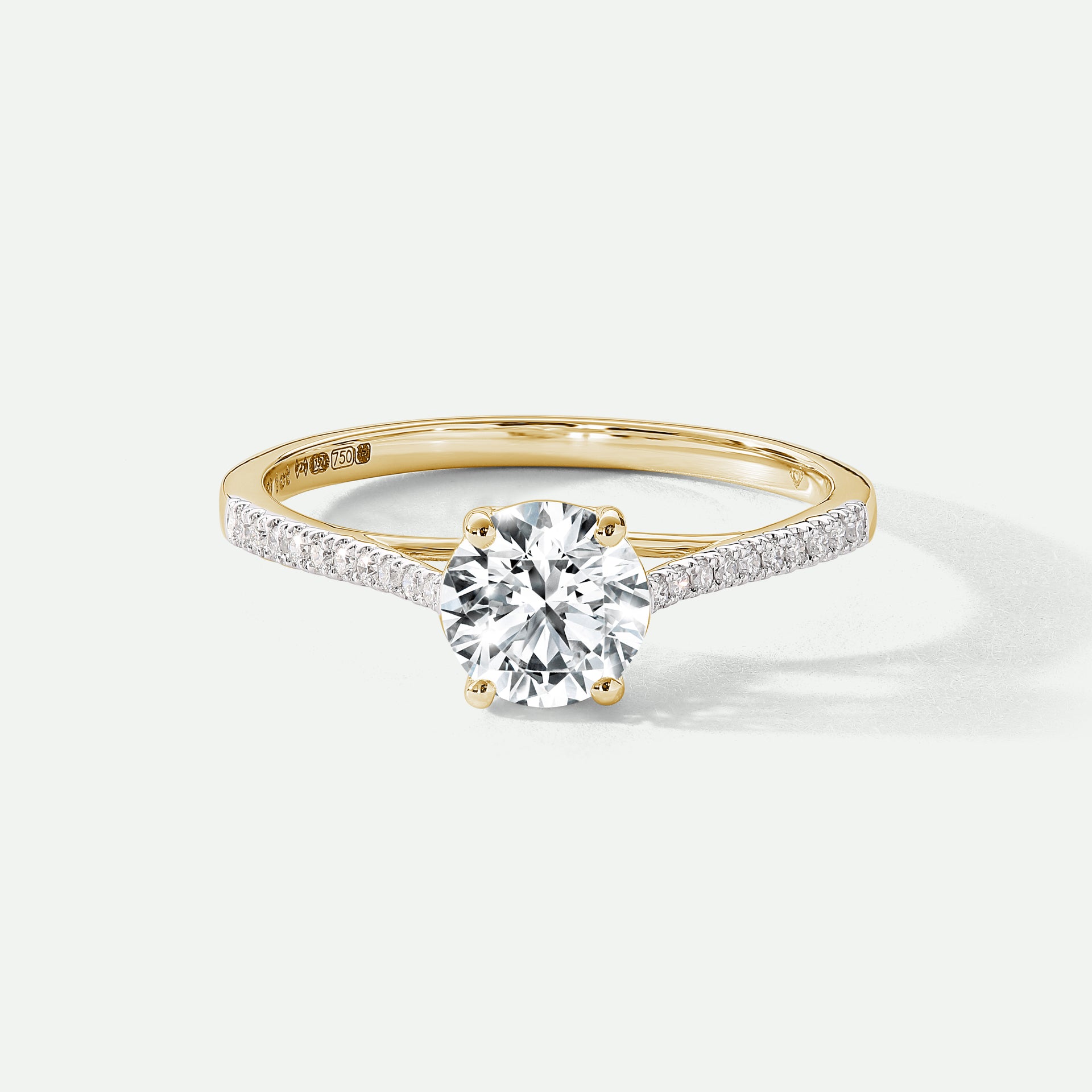 Margot | 18ct Yellow Gold 1ct tw Lab Grown Diamond Ring