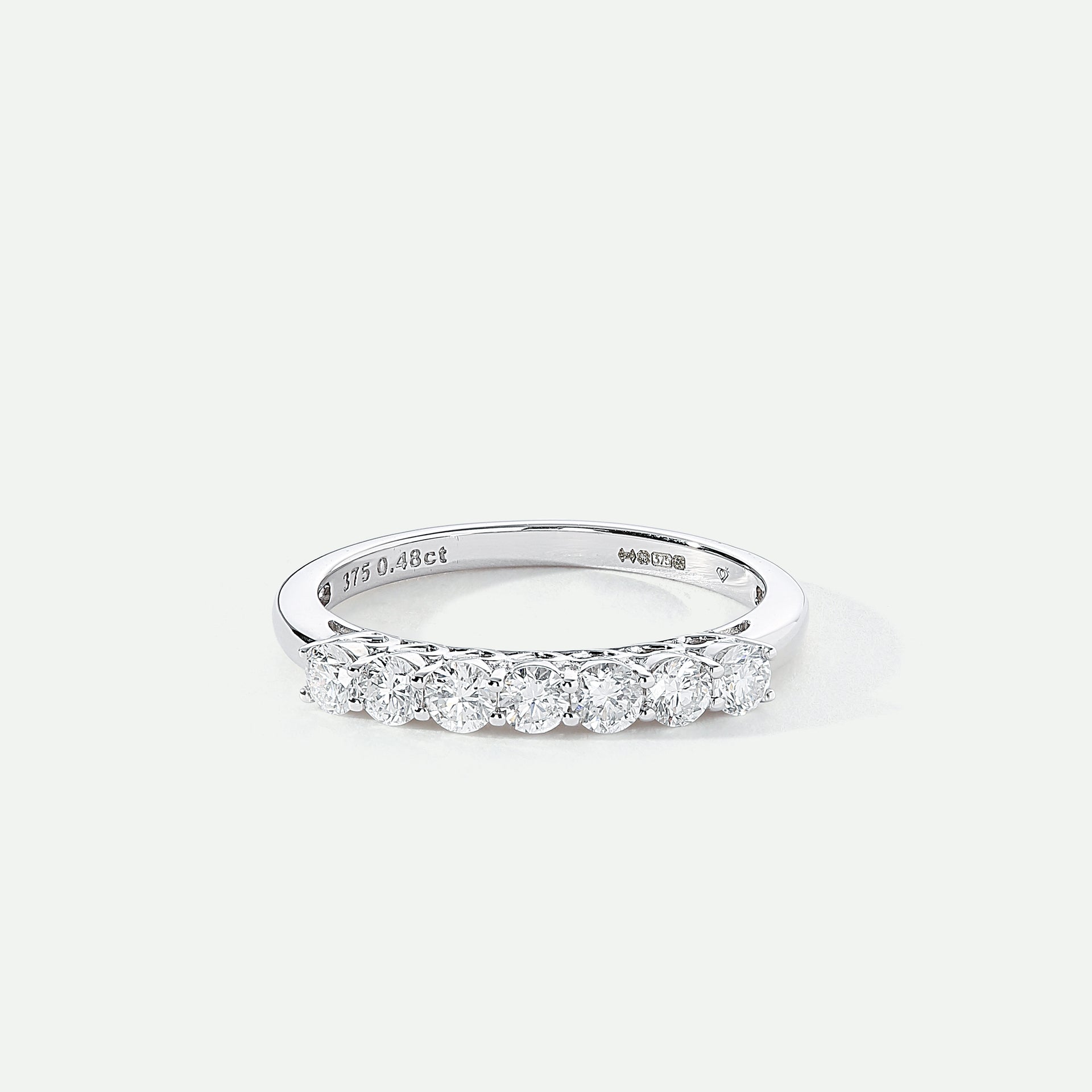 Nora | 9ct White Gold 0.48ct tw Lab Grown Diamond Ring