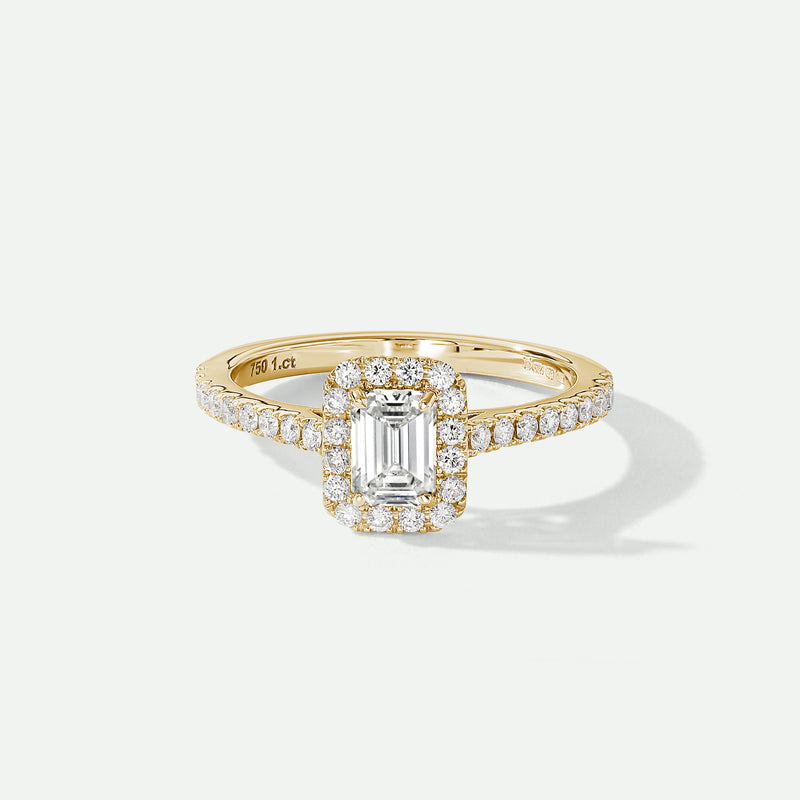 Norma | 18ct Yellow Gold 1ct tw Lab Grown Diamond Ring