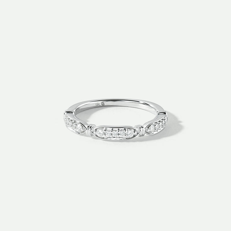 Nova | 9ct White Gold 0.20ct tw Lab Grown Diamond Eternity Band Ring