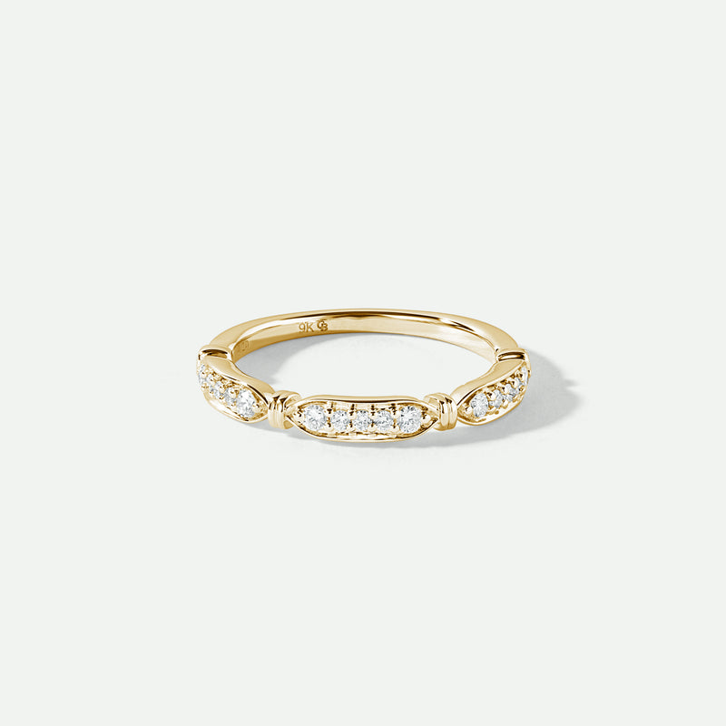 Nova | 9ct Yellow Gold 0.20ct tw Lab Grown Diamond Eternity Band Ring