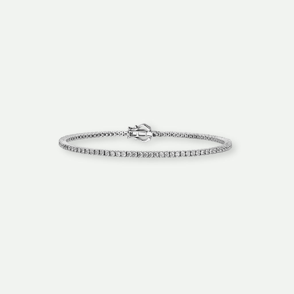 #Penelope | 9ct White Gold 2ct tw Lab Grown Diamond Bracelet