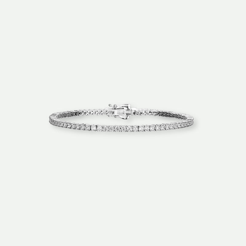 Penelope | 9ct White Gold 3ct tw Lab Grown Diamond Bracelet