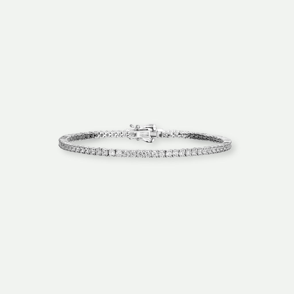 #Penelope | 9ct White Gold 3ct tw Lab Grown Diamond Bracelet