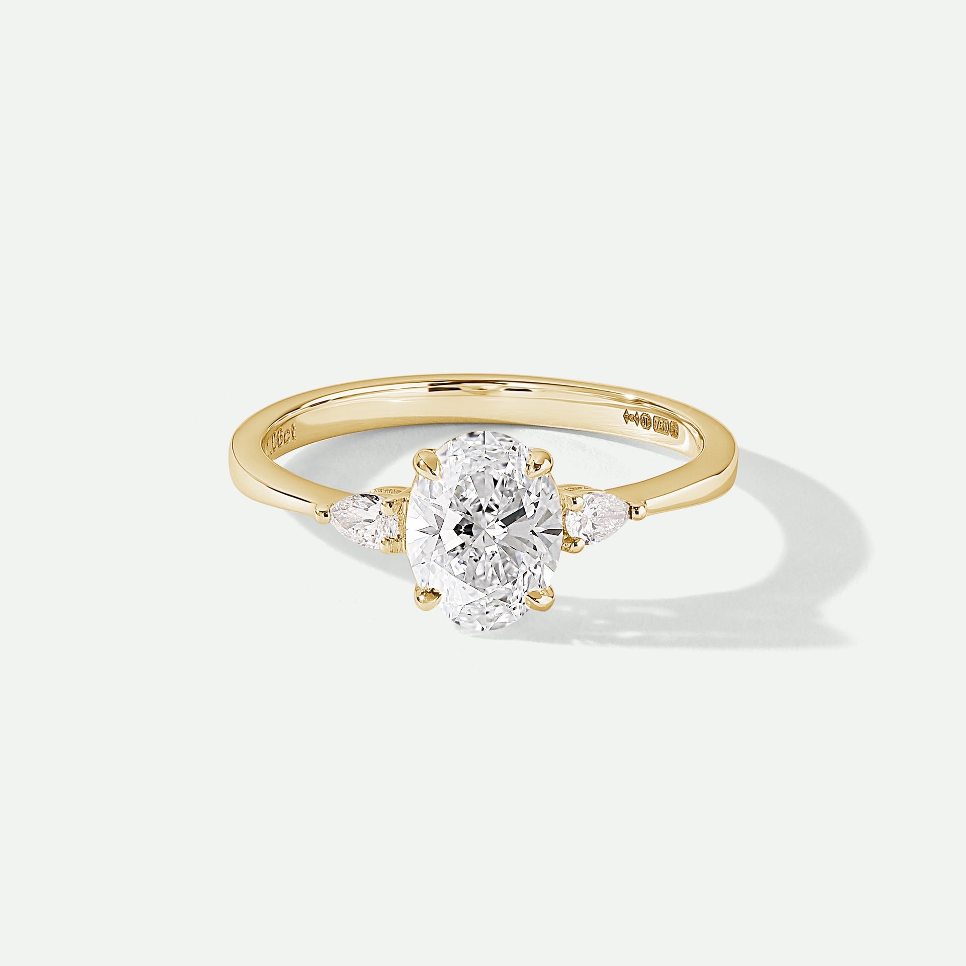 Rebecca | 18ct Yellow Gold 1ct tw Lab Grown Diamond Engagement Ring