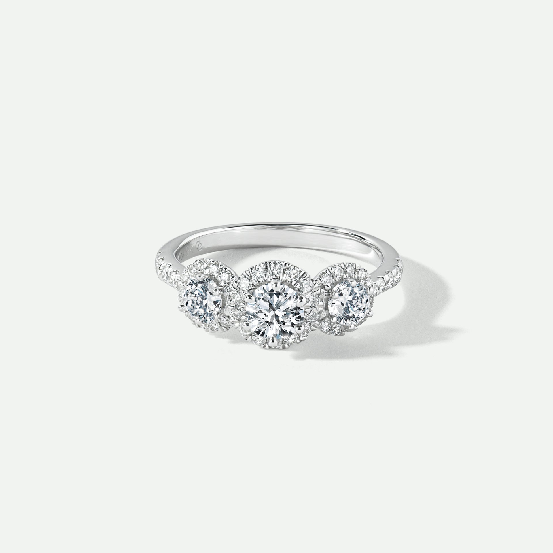 Serena | 9ct White Gold 1ct tw Lab Grown Diamond Engagement Ring