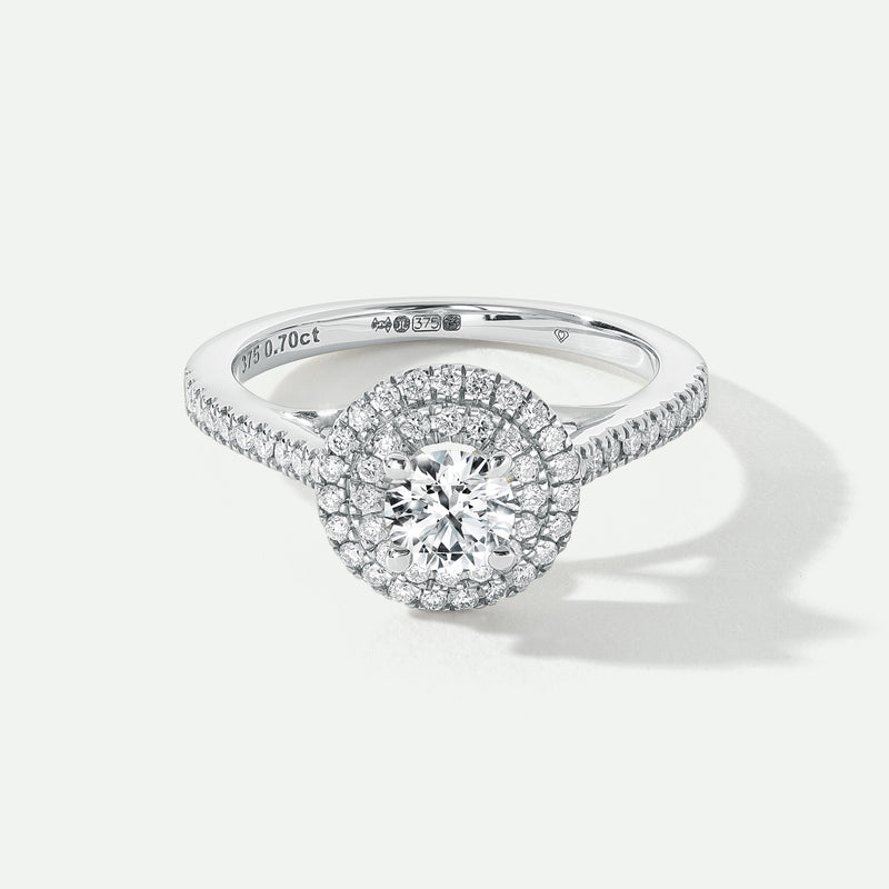 Sienna | 9ct White Gold 0.70ct tw Lab Grown Diamond Ring