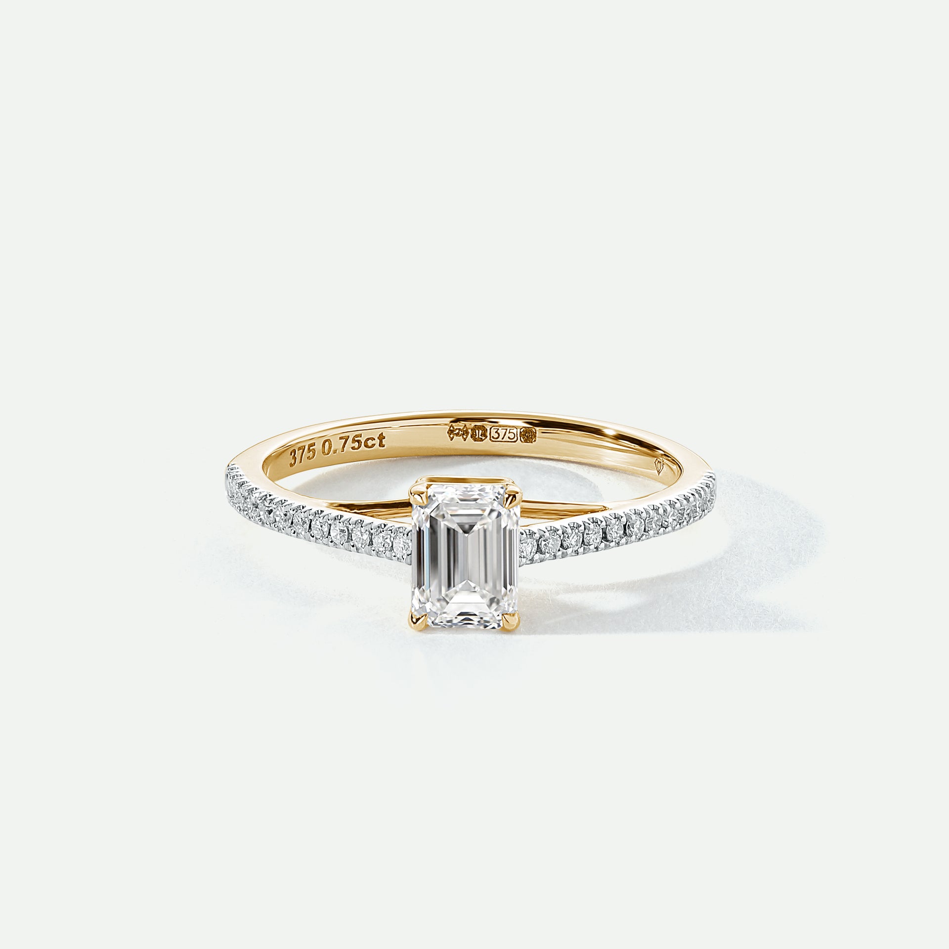Sophia | 9ct Yellow Gold 0.75ct tw Lab Grown Diamond Ring