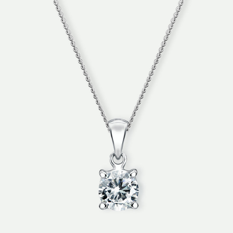 Sylvia | 9ct White Gold 0.50ct tw Lab Grown Diamond Necklace