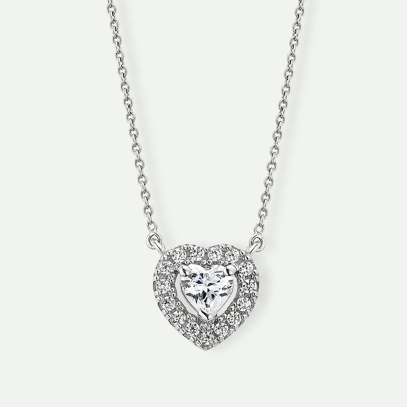 Tessa | 9ct White Gold 0.25ct tw Lab Grown Diamond Necklace