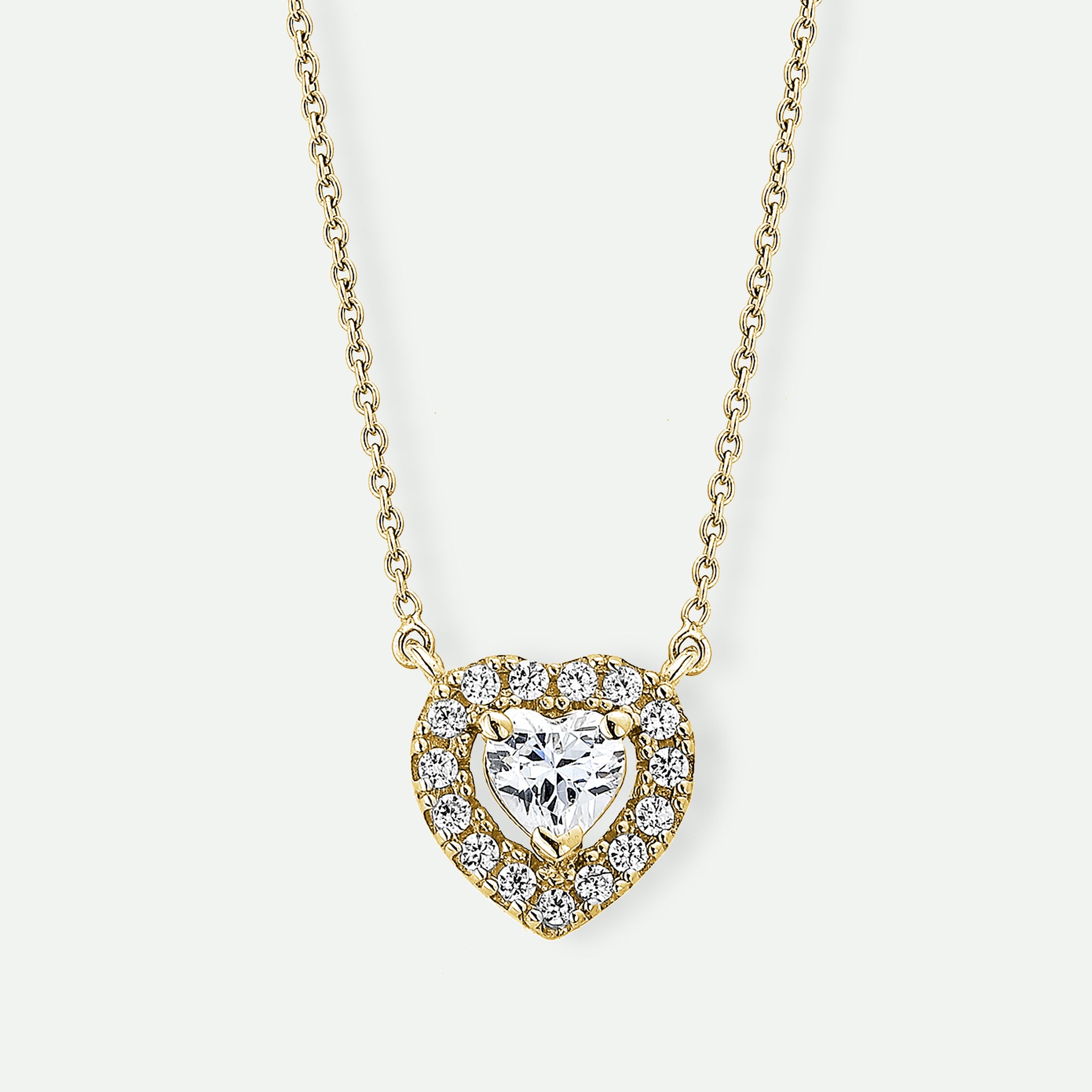 Tessa | 9ct Yellow Gold 0.25ct tw Lab Grown Diamond Necklace