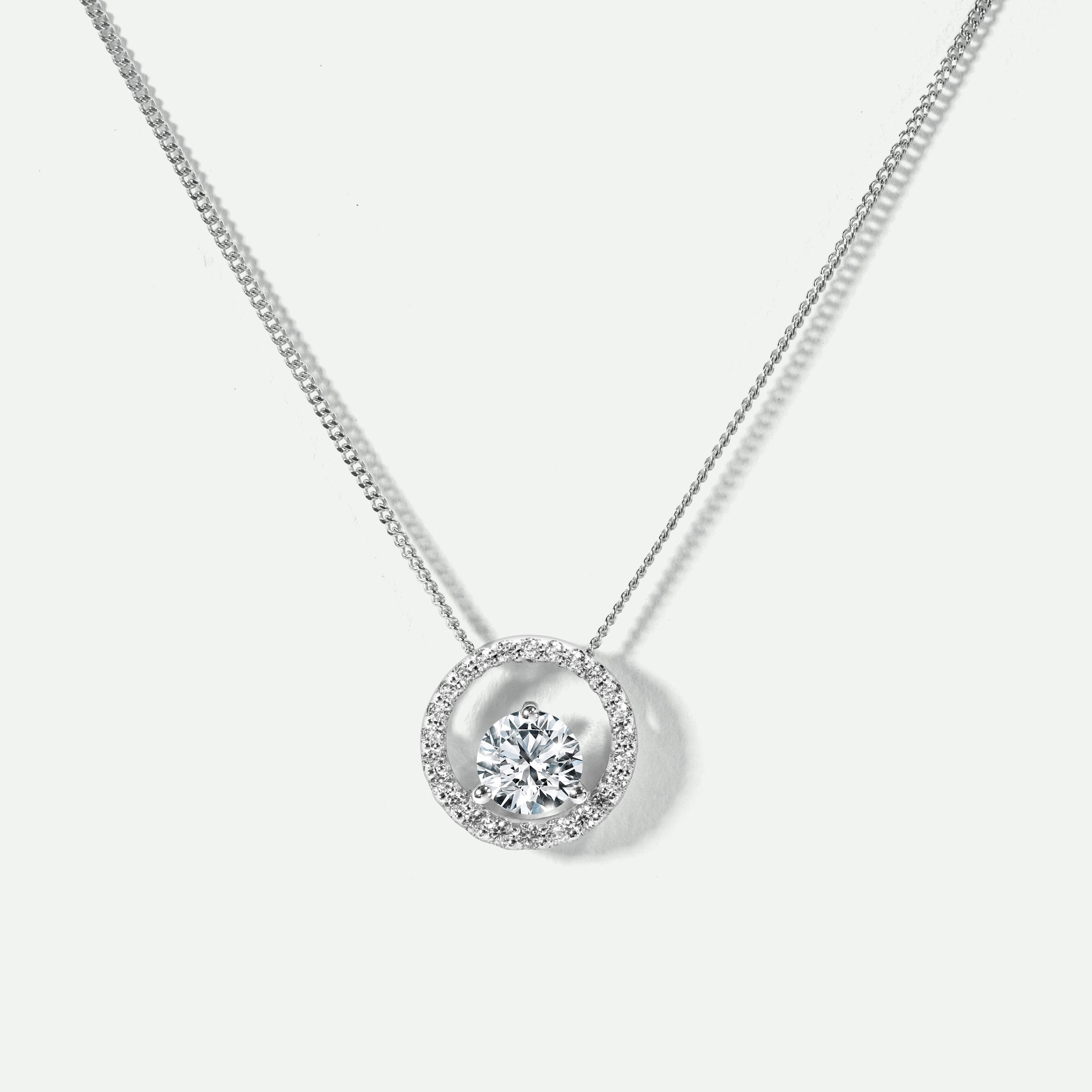 Wynn | 9ct White Gold 0.65ct tw Lab Grown Diamond Necklace