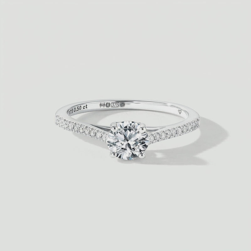 Video for Margot | 9ct White Gold 0.50ct tw Lab Grown Diamond Ring
