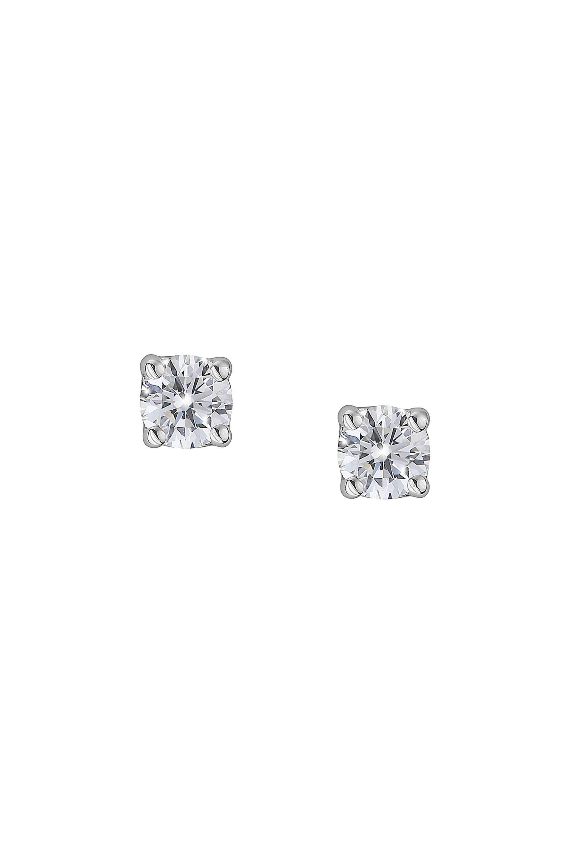 Bonnie | 9ct White Gold 0.25ct tw Lab Grown Diamond Earrings