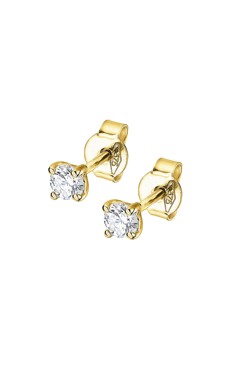 Bonnie | 9ct Yellow Gold 0.25ct tw Lab Grown Diamond Earrings