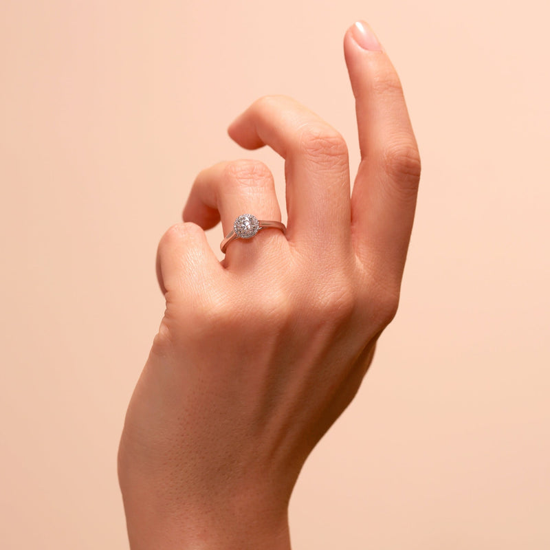 Ida | 9ct White Gold 0.50ct tw Lab Grown Diamond Ring